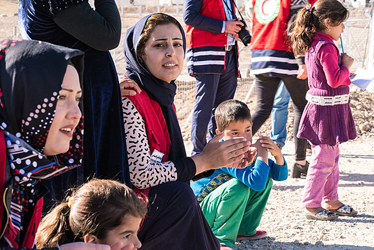 Hilfe im Irak für Familien Frauen und Kinder im Irak