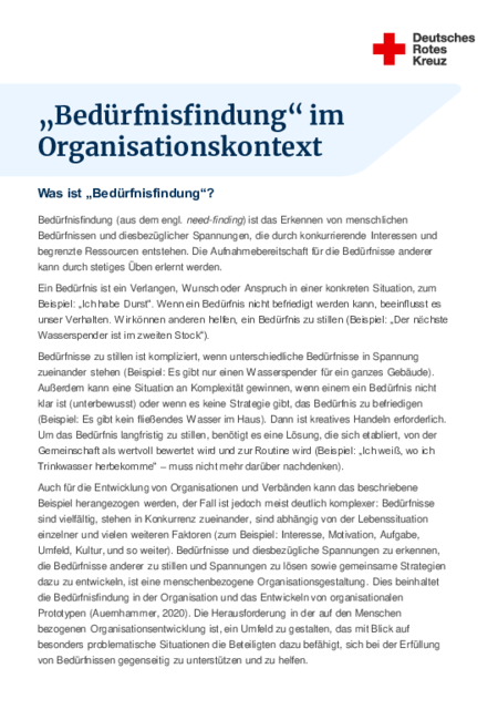 Arbeitsblatt ODR