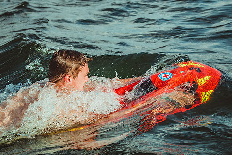 Rettungsschwimmer im Einsatz Rettungsschwimmer im Einsatz
