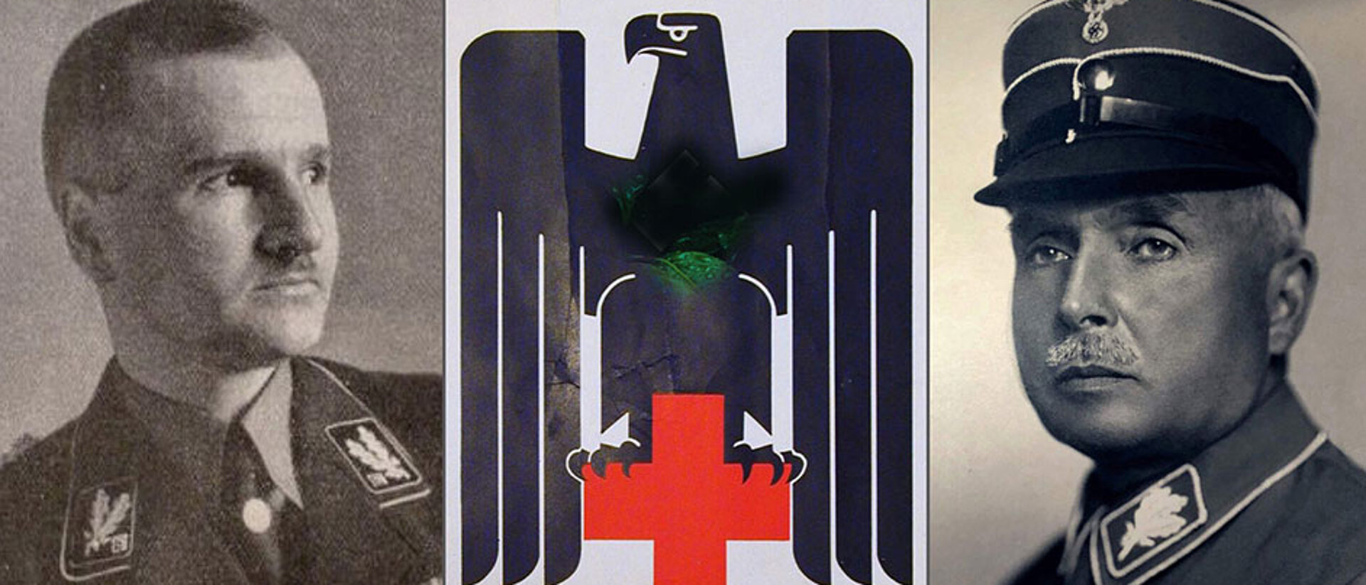 Filmplakat "Der Reichsarzt und der Prinz" Filmplakat mit Portraits und Reichsadler